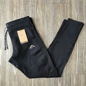 Nike Trail Lunar Ray Winterized Running Tights Pants Black White Men's Medium M